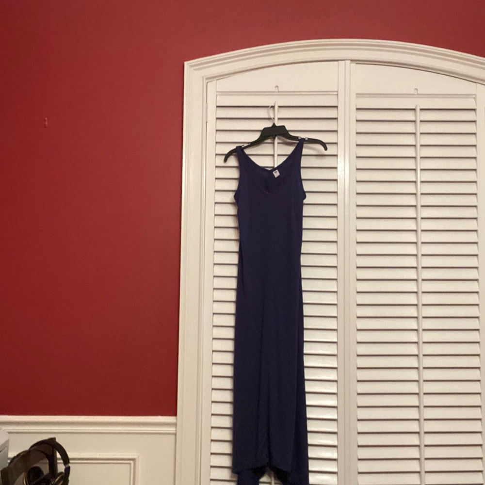 Navy blue dress